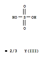 Sulfuric acid,yttrium(3+) salt (3:2)