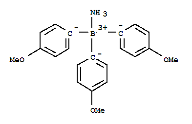 TRIS(4-METHOXYPHENYL)BORANE-AMMONIA COMP LEX