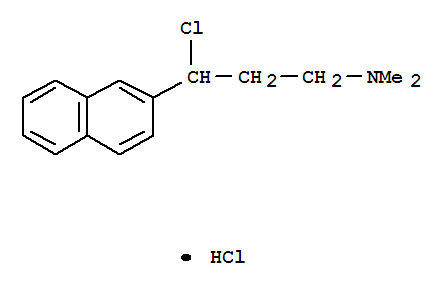 3-CHLORO-N,N-DIMETHYL-3-(NAPHTHALEN-2-YL)PROPAN-1-AMINE HCL