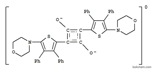 Molecular Structure of 137020-23-6 (1,2-BIS(3,4-DI-PHENYL-5-MORPHOLINO-THIENE-2-YL)-2-OXO-CYCLOBUTENYLIUM-4-OLAT)