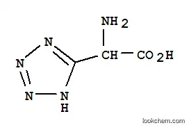 Molecular Structure of 138199-51-6 ((RS)-(TETRAZOL-5-YL)GLYCINE)