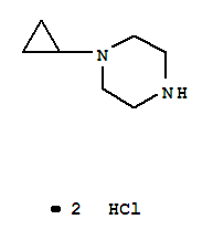 Piperazine,1-cyclopropyl-, hydrochloride (1:2)