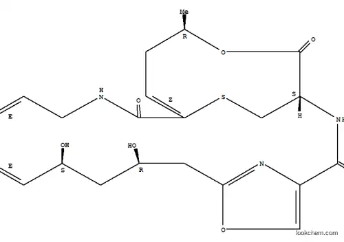 Molecular Structure of 1393-90-4 (griseoviridin)