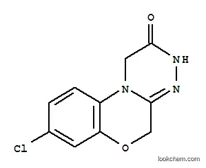 Molecular Structure of 139605-52-0 (8-chloro-3,5-dihydro[1,2,4]triazino[3,4-c][1,4]benzoxazin-2(1H)-one)