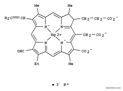 Molecular Structure of 13962-39-5 (CHLOROPHYLLINB)