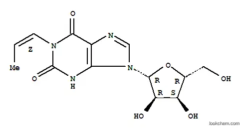Molecular Structure of 140156-27-0 (1-allylxanthosine)
