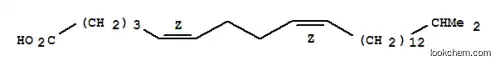 Molecular Structure of 140245-76-7 (23-methyl-5,9-tetracosadienoic acid)