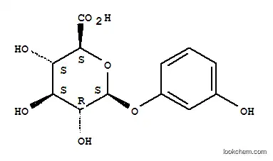 Molecular Structure of 140429-96-5 (3-hydroxyphenyl beta-D-glucopyranosiduronic acid)