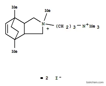 2,4,7-trimethyl-2-[3-(trimethylammonio)propyl]-2,3,3a,4,7,7a-hexahydro-1H-4,7-ethanoisoindolium diiodide