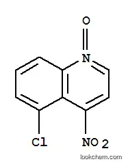 Molecular Structure of 14076-19-8 (Quinoline, 5-chloro-4-nitro-, 1-oxide)