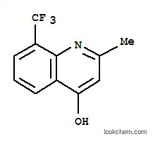 Molecular Structure of 140908-88-9 (2-METHYL-8-TRIFLUOROMETHYLQUINOLIN-4(1H)-ONE)