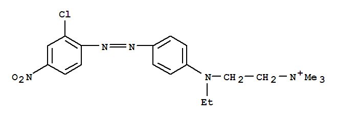 Ethanaminium, 2-[[4-[2-(2-chloro-4-nitrophenyl)diazenyl]phenyl]ethylamino]-N,N,N-trimethyl-