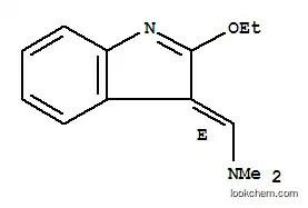 Methanamine, 1-(2-ethoxy-3H-indol-3-ylidene)-N,N-dimethyl-, (E)- (9CI)