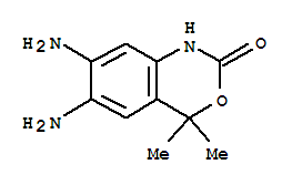 2H-3,1-BENZOXAZIN-2-ONE,6,7-DIAMINO-1,4-DIHYDRO-4,4-DIMETHYL-