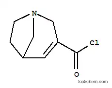 Molecular Structure of 141453-95-4 (1-Azabicyclo[3.2.1]oct-3-ene-3-carbonyl chloride (9CI))