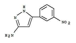 1H-Pyrazol-3-aMine,5-(3-nitrophenyl)-