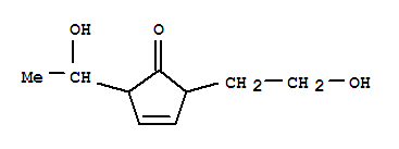 3-CYCLOPENTEN-1-ONE,2-(1-HYDROXYETHYL)-5-(2-HYDROXYETHYL)-