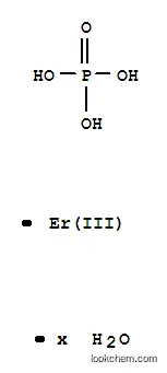 Molecular Structure of 14242-01-4 (Erbium(III)  phosphate  hydrate)