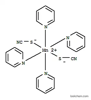 Molecular Structure of 14244-79-2 (Manganese,tetrakis(pyridine)bis(thiocyanato-S)- (9CI))