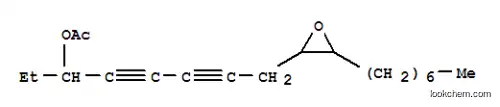 Molecular Structure of 142449-72-7 (4,6-Octadiyn-3-ol,8-(3-heptyloxiranyl)-, acetate (9CI))