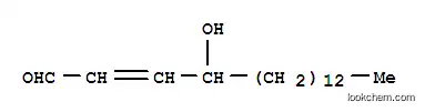 Molecular Structure of 142449-99-8 (4-Hydroxy-2-heptadecenal)
