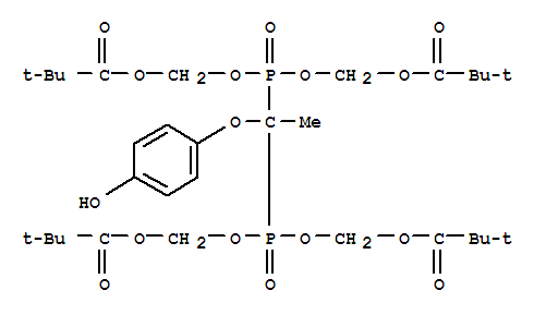 L-690,488;1-[(4-Hydroxyphenoxy)ethylidene]bis[phosphinylidynebis(oxyMethylene)]-2,2-diMethylpropanoate