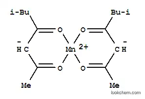 Molecular Structure of 14263-16-2 (Manganese,bis(6-methyl-2,4-heptanedionato-O,O')- (9CI))