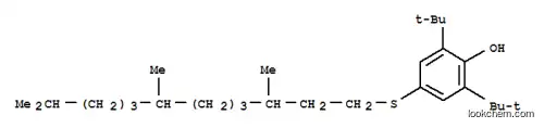 2,6-di-tert-butyl-4-[(3,7,11-trimethyldodecyl)sulfanyl]phenol