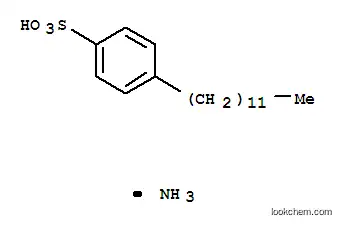 Molecular Structure of 14356-33-3 (4-Dodecylbenzenesulfonic acid ammonium salt)