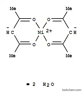 Molecular Structure of 14363-16-7 (Nickel(II) acetylacetonate dihydrate)