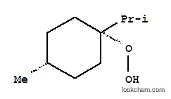 Molecular Structure of 143970-14-3 (Hydroperoxide, 4-methyl-1-(1-methylethyl)cyclohexyl, cis- (9CI))