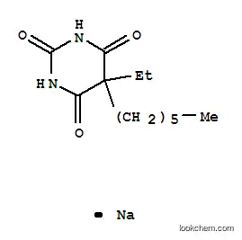 Molecular Structure of 144-00-3 (Hexethal Sodium)