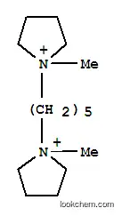 Molecular Structure of 144-44-5 (1,1'-(Pentamethylene)bis(1-methylpyrrolidinium))