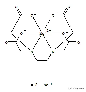 Molecular Structure of 14402-88-1 (Magnesate(2-),[[N,N'-1,2-ethanediylbis[N-[(carboxy-kO)methyl]glycinato-kN,kO]](4-)]-, sodium (1:2), (OC-6-21)-)