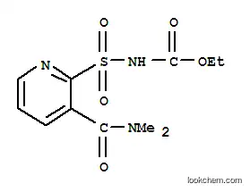 Molecular Structure of 144098-17-9 ([[3-[(Dimethylamino)carbonyl]-2-pyridinyl]sulfonyl]carbamic acid ethyl ester)