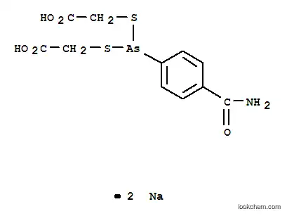 Molecular Structure of 14433-82-0 (ThiacetarsamideSodium)