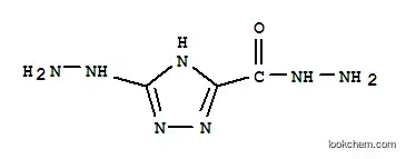 Molecular Structure of 144382-24-1 (1H-1,2,4-Triazole-3-carboxylic  acid,  5-hydrazino-,  hydrazide  (9CI))