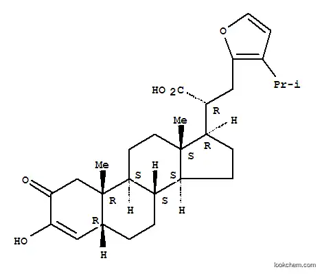 Molecular Structure of 144436-07-7 (Stigmasta-3,23,28-trien-21-oicacid, 23,29-epoxy-3-hydroxy-2-oxo-, (5b)- (9CI))