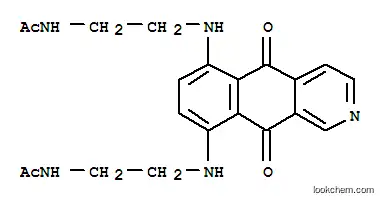 6,9-Bis[[2-(acetylamino)ethyl]amino]benz[g]isoquinoline-5,10-dione
