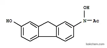 Molecular Structure of 14461-87-1 (N-Hydroxy-N-(7-hydroxy-9H-fluoren-2-yl)acetamide)