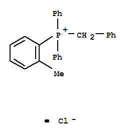 Phosphonium,(2-methylphenyl)diphenyl(phenylmethyl)-, chloride (1:1) cas  14479-51-7