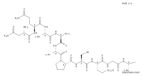 Molecular Structure of 144796-72-5 (H-ASN-GLN-LEU-VAL-VAL-PRO-SER-GLU-GLY-LEU-TYR-LEU-ILE-TYR-SER-GLN-VAL-LEU-PHE-LYS-OH)