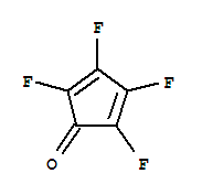2,4-CYCLOPENTADIEN-1-ONE,2,3,4,5-TETRAFLUORO-,RADICAL ION(1-)