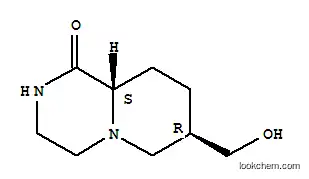 Molecular Structure of 145011-62-7 (2H-Pyrido[1,2-a]pyrazin-1(6H)-one,hexahydro-7-(hydroxymethyl)-,cis-(9CI))