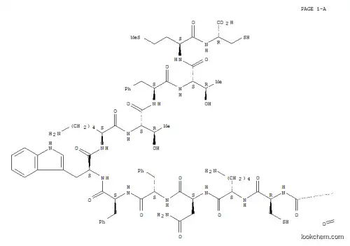 Molecular Structure of 145038-23-9 (somatostatin, Pro(2)-Met(13)-)
