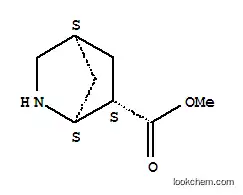 Molecular Structure of 145375-03-7 (2-Azabicyclo[2.2.1]heptane-6-carboxylicacid,methylester,(1S-exo)-(9CI))