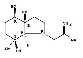 Molecular Structure of 145400-04-0 (1H-Indene-4,7-diol,octahydro-3a,7-dimethyl-1-(2-methyl-2-propen-1-yl)-, (1R,3aR,4R,7S,7aR)-)