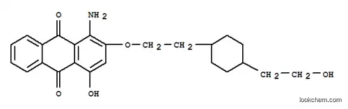 Molecular Structure of 1456-76-4 (1-amino-4-hydroxy-2-{2-[4-(2-hydroxyethyl)cyclohexyl]ethoxy}anthracene-9,10-dione)