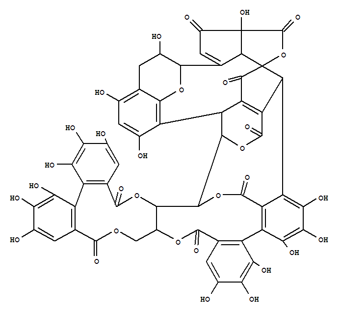 Molecular Structure of 145826-29-5 (3H,13H-29,3,30,2a-(Epoxy[2]butene[1,2,3,4]tetrayl)-28,4,8-(epoxyethanylylidyne)-34,36-ethano-1H-2,14,16,27,35-pentaoxadibenzo[6,7:15,16]dibenzo[6',7':8',9']cycloundeca[1',2':11,12]cyclodocosa[1,2,3-cd]pentalene-1,13,17,26,38,42,45,47(36H)-octone,14a,15,27a,28,29,30,38a,38b-octahydro-5,6,7,9,10,11,19,20,21,22,23,24,31,33,38a,39-hexadecahydroxy-,stereoisomer (9CI))