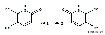 Molecular Structure of 145901-75-3 (2(1H)-Pyridinone,3,3'-(1,2-ethanediyl)bis[5-ethyl-6-methyl-)